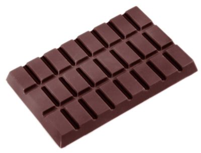 Chocolate World Frame Moulds - CW1430 - Tablet 138 Gr - 138gm - 124x77x15mm
