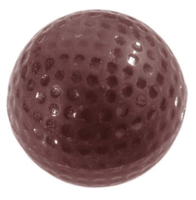 Chocolate World Frame Moulds - CW1443 - Golfballl Mini - 8.5gm - 30x30x15mm