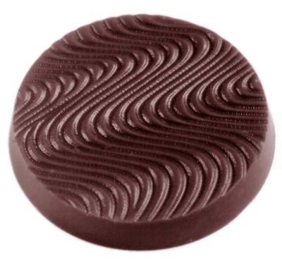 Chocolate World Frame Moulds - CW1456 - Disc Ø 40mm - 9gm - 39x39x5mm