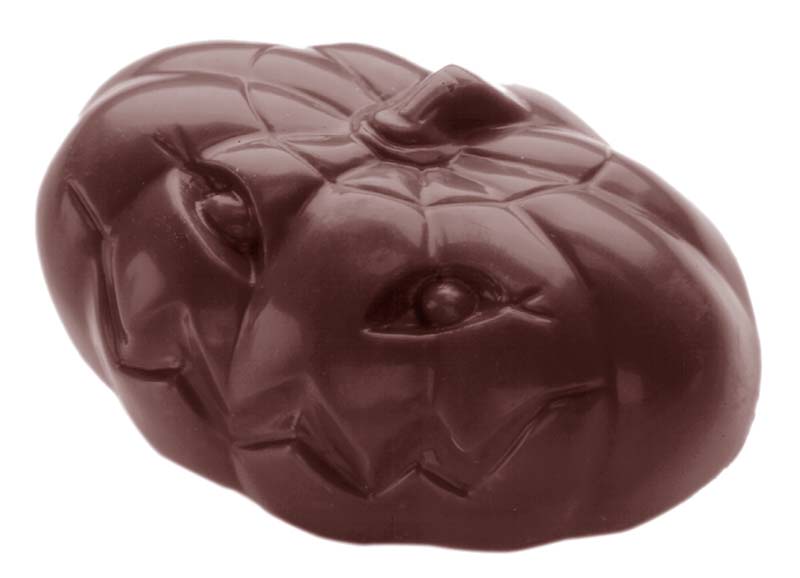 Chocolate World Frame Moulds - CW1462 - Halloween Pumpkin Large - 26gm - 58x37x19mm