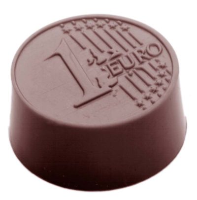 Chocolate World Frame Moulds - CW1466 - Euro Praline - 14gm - 32x32x14mm