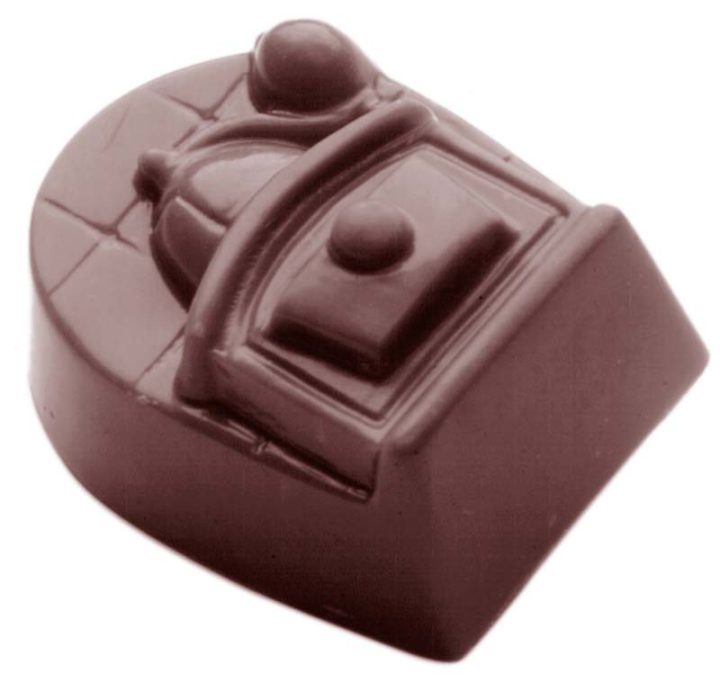 Chocolate World Frame Moulds - CW1469 - Coffee Mill - 14gm - 30x37x19mm
