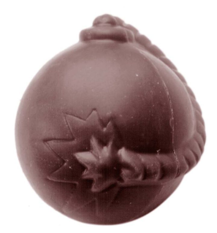 Chocolate World Frame Moulds - CW1475 - Bomb - 16gm - 29x29x15mm