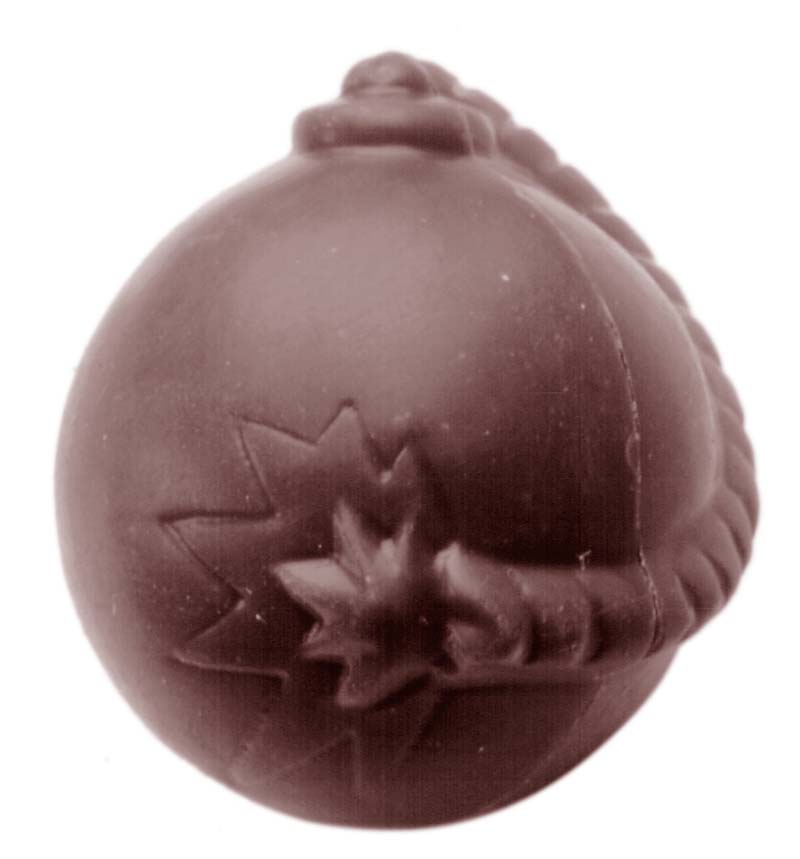 Chocolate World Frame Moulds - CW1475 - Bomb - 16gm - 29x29x15mm