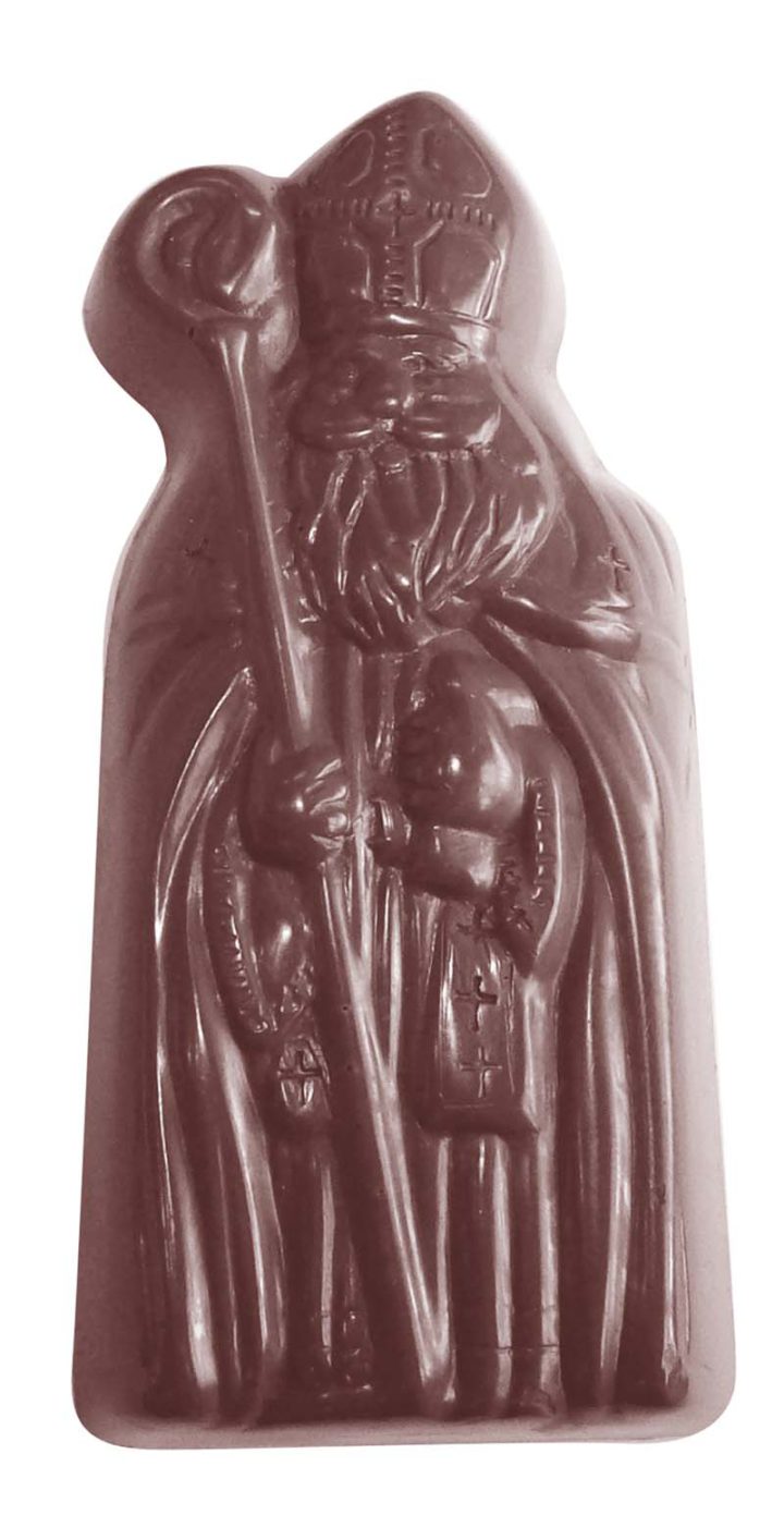 Chocolate World Frame Moulds - CW1492 - St Nicholas - 20gm - 63x29x12mm