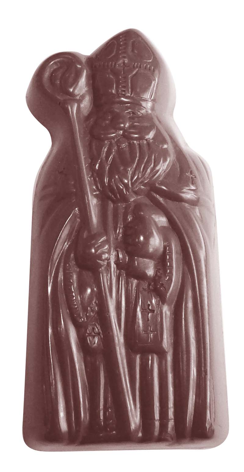 Chocolate World Frame Moulds - CW1492 - St Nicholas - 20gm - 63x29x12mm