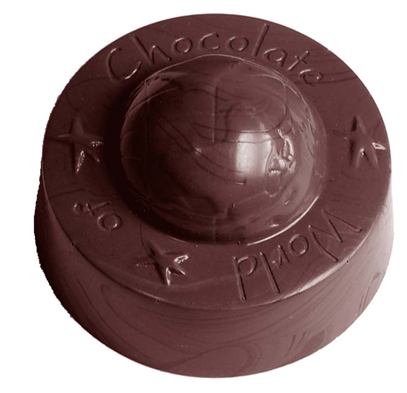 Chocolate World Frame Moulds - CW1500 - World Of Chocolate - 15gm - 34x34x20mm