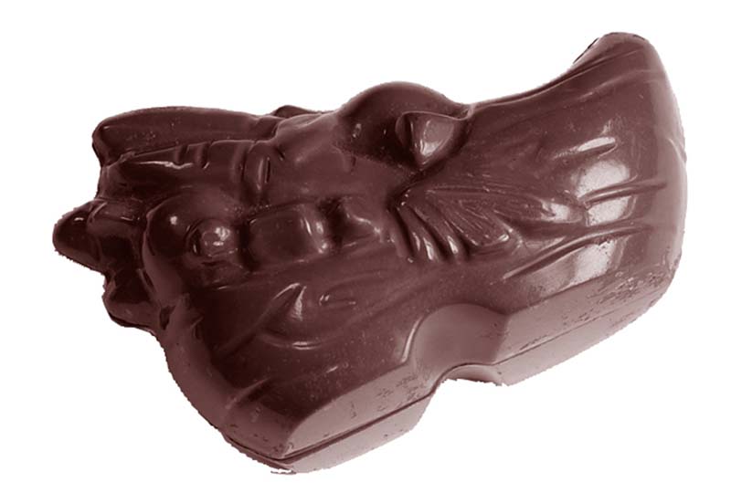 Chocolate World Frame Moulds - CW1504 - Shoe St Nicholas - 27gm - 51x34x13mm