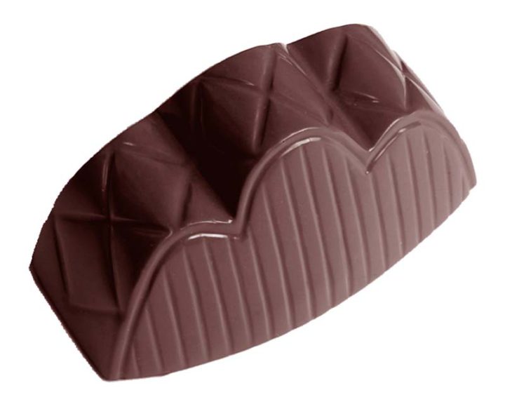 Chocolate World Frame Moulds - CW1508 - Bouché - 30gm - 50x29x26mm