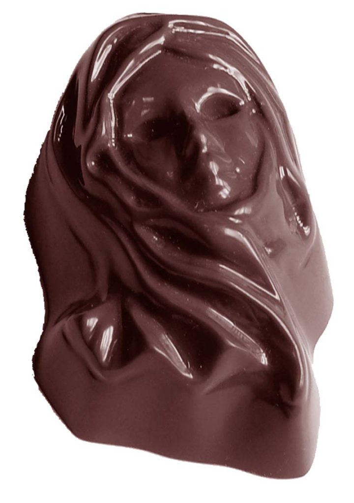 Chocolate World Frame Moulds - CW1510 - Hayat - 10gm - 35x22x17mm