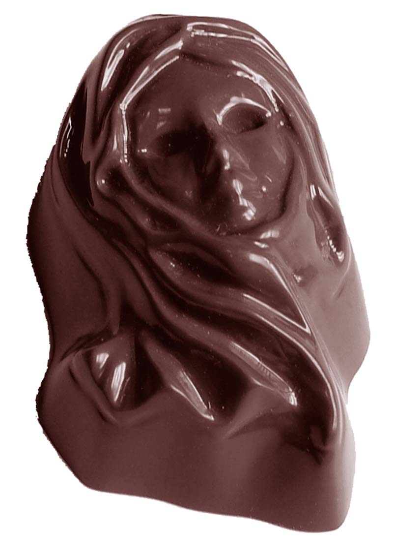 Chocolate World Frame Moulds - CW1510 - Hayat - 10gm - 35x22x17mm