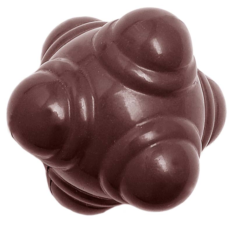 Chocolate World Frame Moulds - CW1538 - New Atomium - 6gm - 27.34x27.34x16.57mm