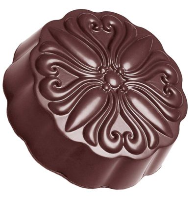 Chocolate World Frame Moulds - CW1542 - Mooncake - 39gm - 54x54x16mm