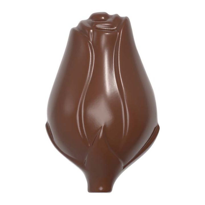 Chocolate World Frame Moulds - CW1549 - Rose Closed - 14gm - 54x32x16mm