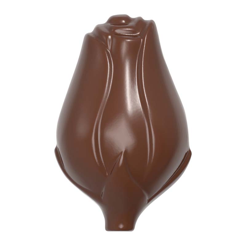 Chocolate World Frame Moulds - CW1549 - Rose Closed - 14gm - 54x32x16mm