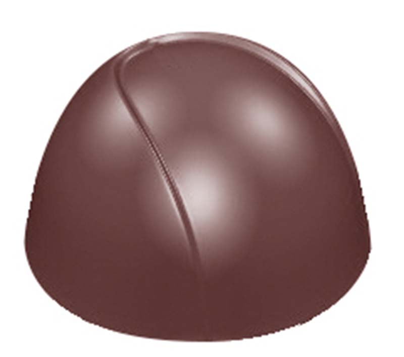 Chocolate World Frame Moulds - CW1556 - Modern Round2 - 6gm - 25.55x25.55x15.54mm