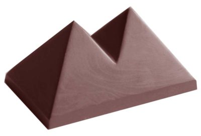 Chocolate World Frame Moulds - CW1573 - Be Pyraline - 14gm - 40x25x18.5mm