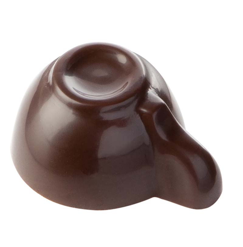 Chocolate World Frame Moulds - CW1585 - Coffeecup - 7gm - 26x33x14.5mm