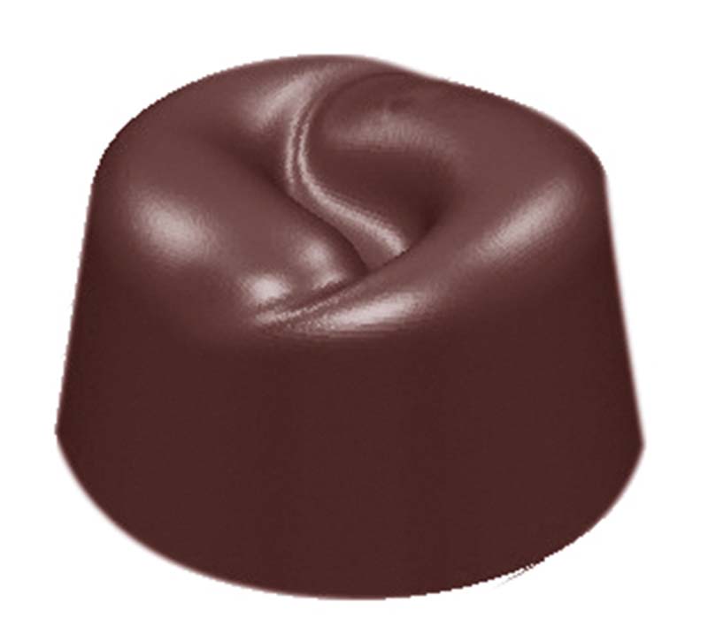 Chocolate World Frame Moulds - CW1600 - Yin Yang - 7.6gm - 26x26x15mm