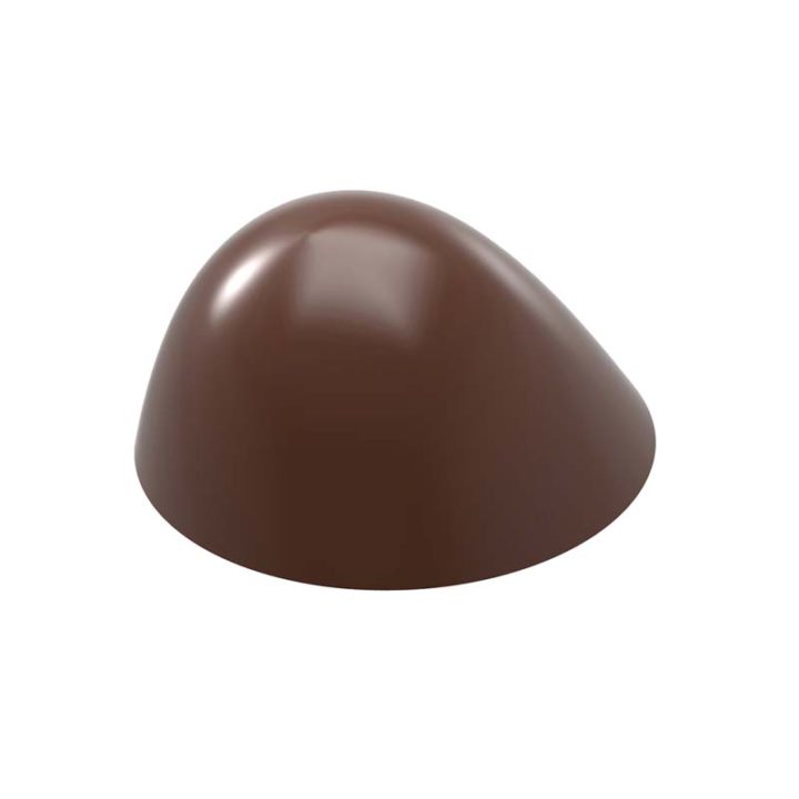 Chocolate World Frame Moulds - CW1604 - Upper Piece Trio - Roger Van Damme - 4gm - 24x23x14mm