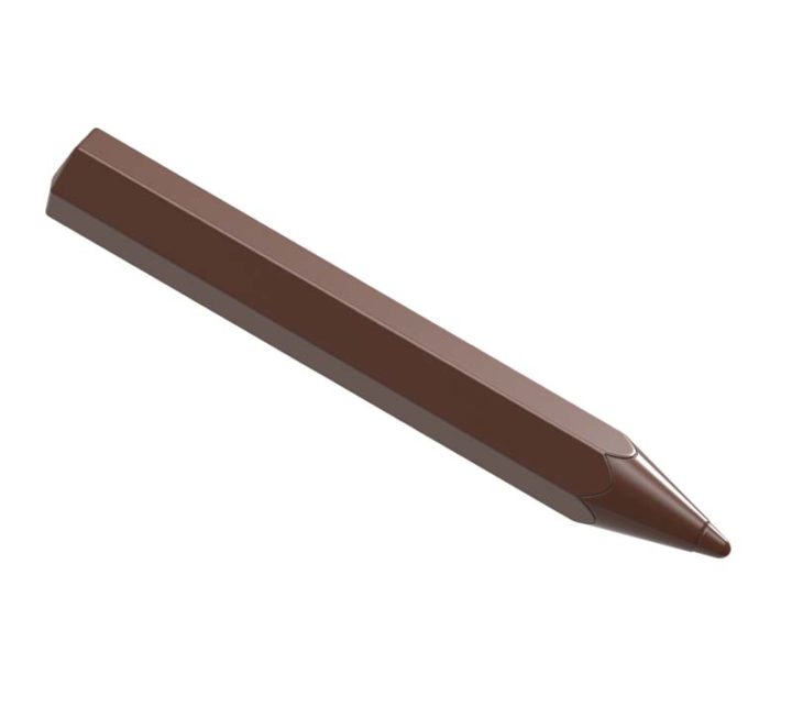 Chocolate World Frame Moulds - CW1622 - Pencil - 9.5gm - 117x15x6.5mm