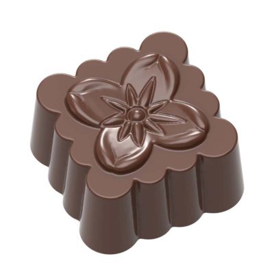 Chocolate World Frame Moulds - CW1652 - Jeffery Koo - 10gm - 26x26x14mm