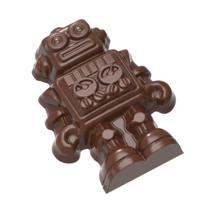 Chocolate World Frame Moulds - CW1670 - Robot - 16gm - 55x42x15mm