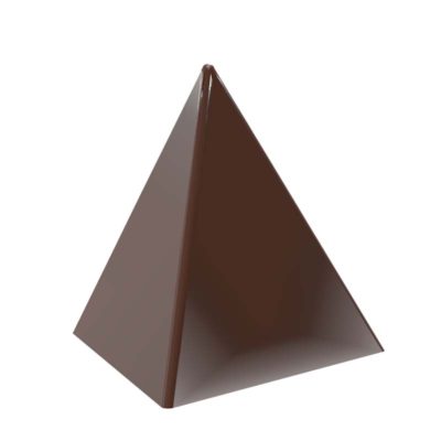 Chocolate World Frame Moulds - CW1680 - Top Of Pyramid - 5.5gm - 31x27x30mm