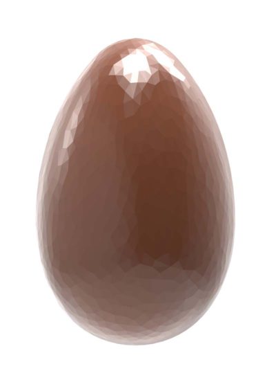 Chocolate World Frame Moulds - CW1910 - Egg Facet 86