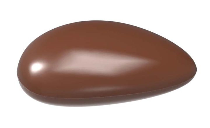 Chocolate World Frame Moulds - CW1912 - Pebble - 5.5gm - 39x34x7mm
