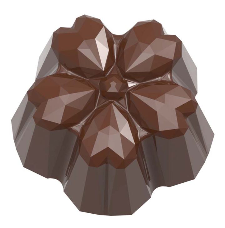 Chocolate World Frame Moulds - CW1918 - Sakura Origami - Kohei Ogata - 9.5gm - 31x30x15mm
