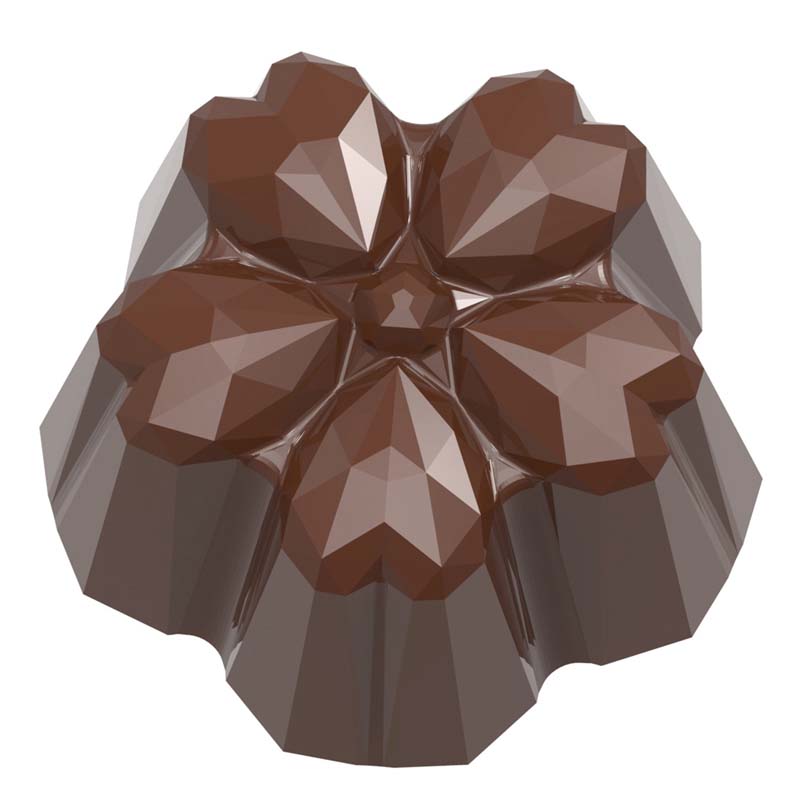 Chocolate World Frame Moulds - CW1918 - Sakura Origami - Kohei Ogata - 9.5gm - 31x30x15mm