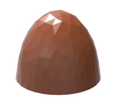 Chocolate World Frame Moulds - CW1923 - Bullet Facet - 9.5gm - 26.5x26.5x22mm