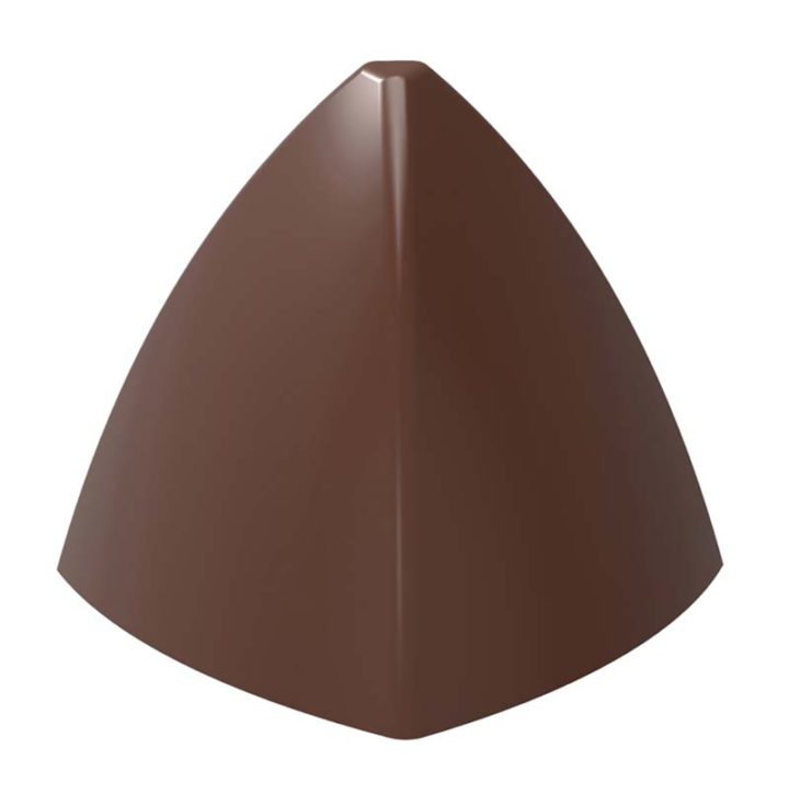 Chocolate World Frame Moulds - CW1924 - Pyramid - 9.5gm - 31x31x26.5mm