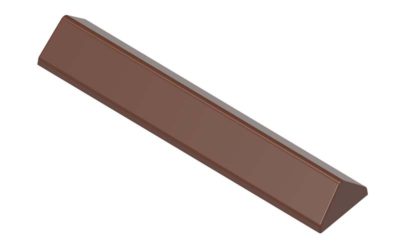 Chocolate World Frame Moulds - CW1929 - Half Bar - Juliana Badaró - 17.5gm - 99.5x19.5x11.5mm
