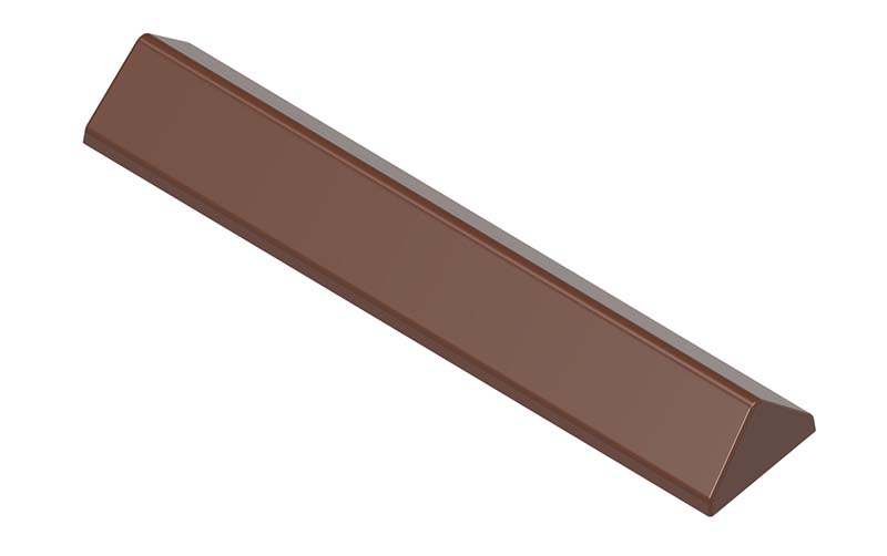 Chocolate World Frame Moulds - CW1929 - Half Bar - Juliana Badaró - 17.5gm - 99.5x19.5x11.5mm