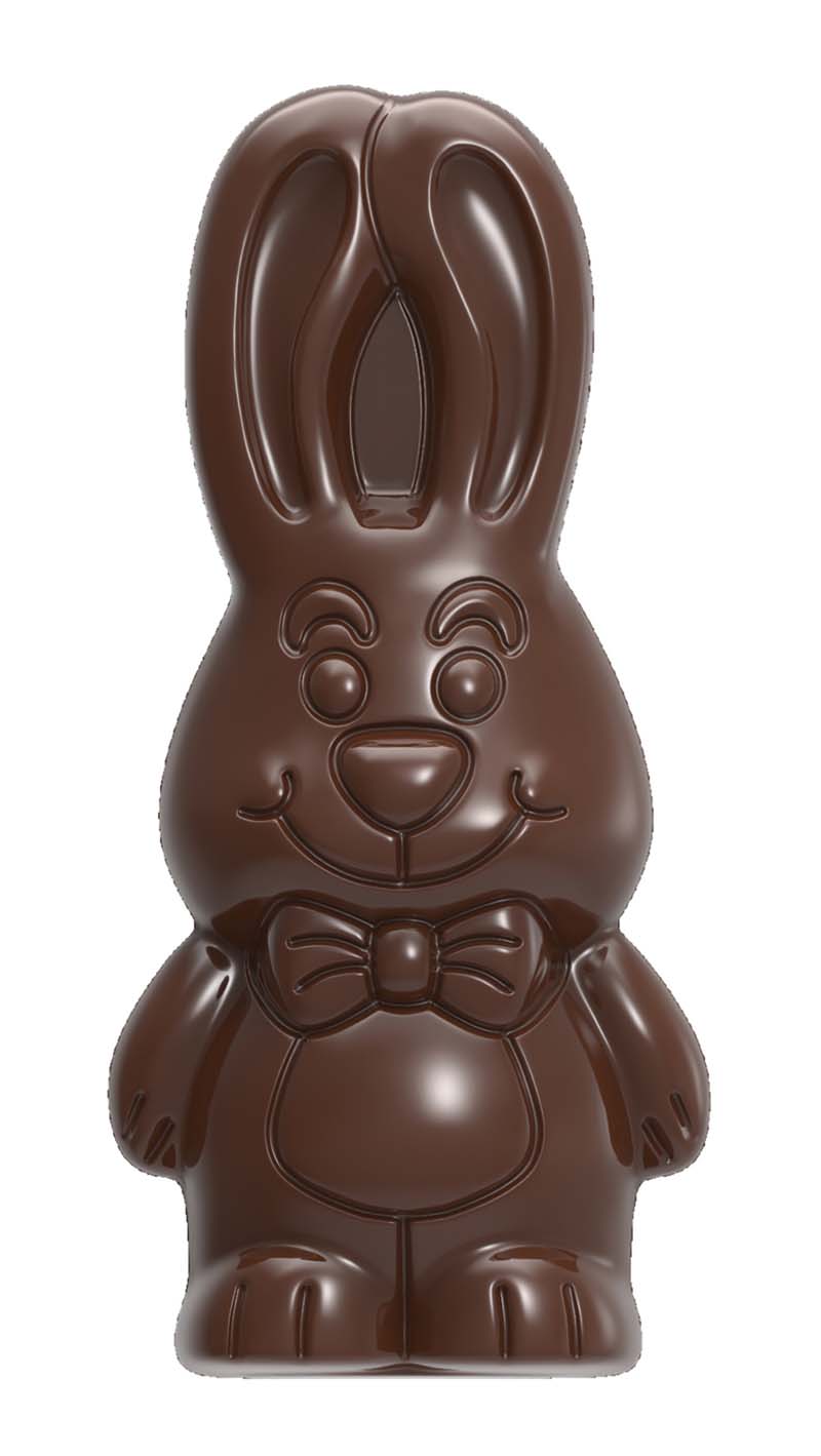 Chocolate World Frame Moulds - CW1973 - Hare Harry - 116gm - 118x54.5x40mm