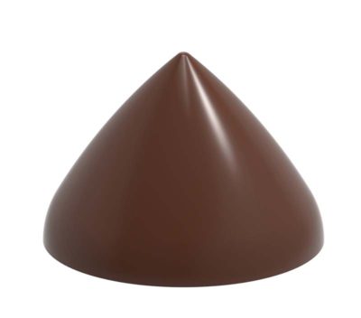 Chocolate World Frame Moulds - CW1974 - Drop Cone - Vivian Zhou - 6gm - 27x27x19mm