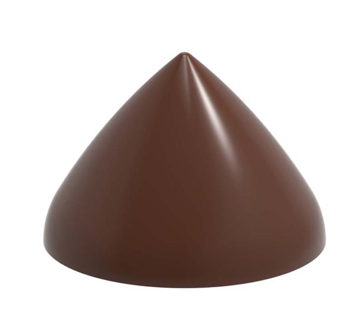 Chocolate World Frame Moulds - CW1974 - Drop Cone - Vivian Zhou - 6gm - 27x27x19mm