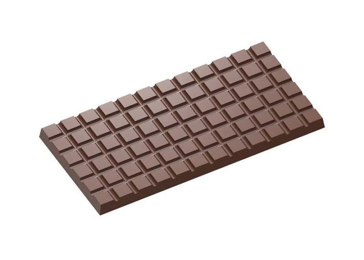 Chocolate World Frame Moulds - CW1983 - Tablet 350 Gr - 350gm - 236x116x11.5mm