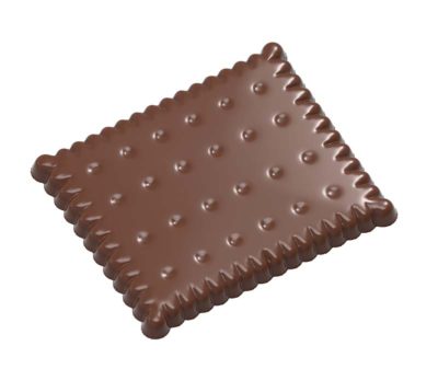 Chocolate World Frame Moulds - CW1995 - Petit Beurre - 14gm - 59.5x50x5mm
