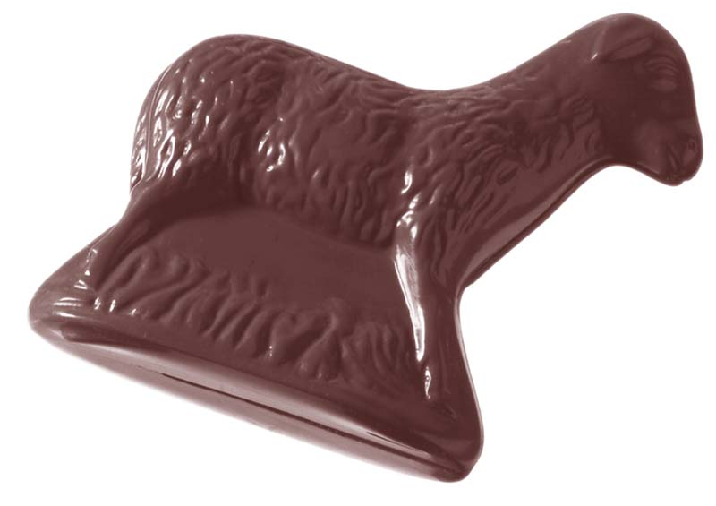 Chocolate World Frame Moulds - CW2020 - Sheep - 53gm - 80x80x13mm
