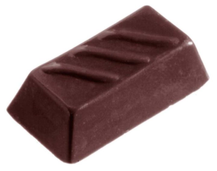 Chocolate World Frame Moulds - CW2024 - Small Block Rectangular - 9gm - 38x20x11mm
