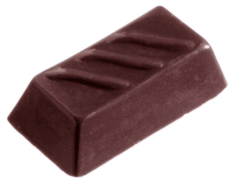 Chocolate World Frame Moulds - CW2024 - Small Block Rectangular - 9gm - 38x20x11mm