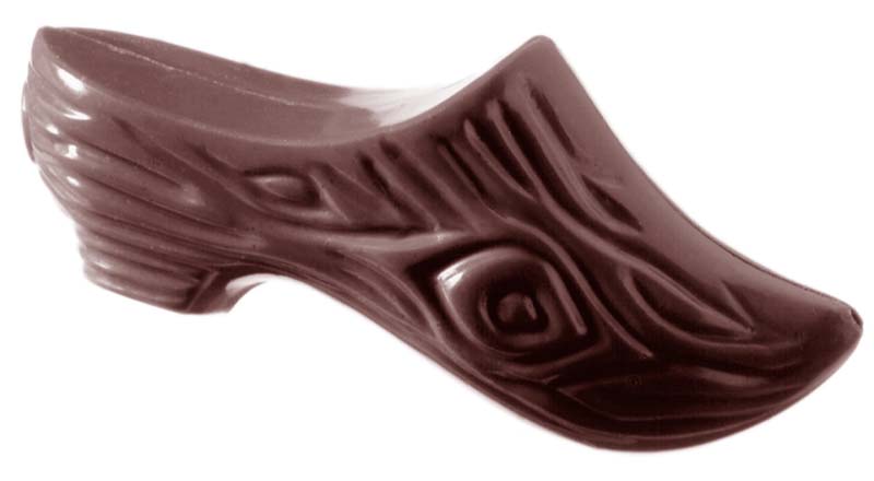 Chocolate World Frame Moulds - CW2043 - Clog - 31gm - 93x36x16mm