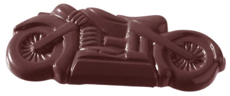 Chocolate World Frame Moulds - CW2045 - Motorbike - 49gm - 117x48x12mm