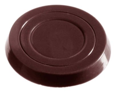 Chocolate World Frame Moulds - CW2067 - Relogio Ø 39mm - 7gm - 39x39x5mm