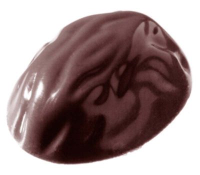 Chocolate World Frame Moulds - CW2068 - Nut - 8gm - 35x28x12mm