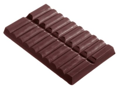 Chocolate World Frame Moulds - CW2069 - Tablet 296 Gr - 296gm - 180x112x16mm