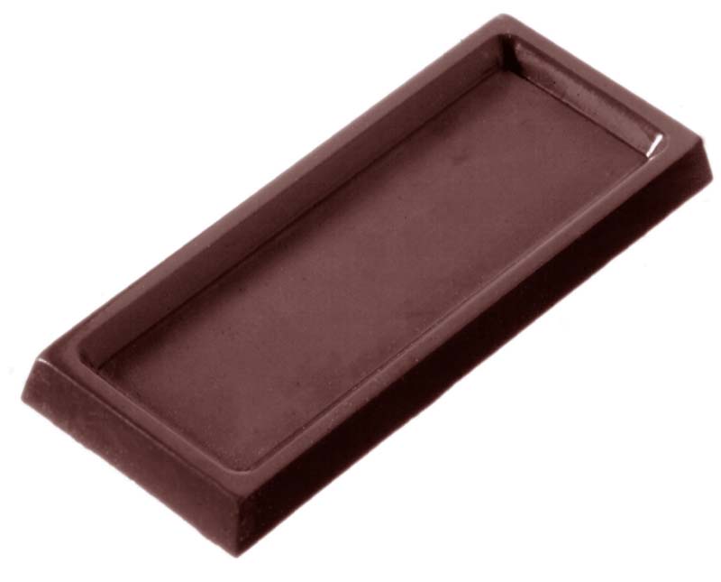 Chocolate World Frame Moulds - CW2082 - Slide - 6gm - 59x24x4mm